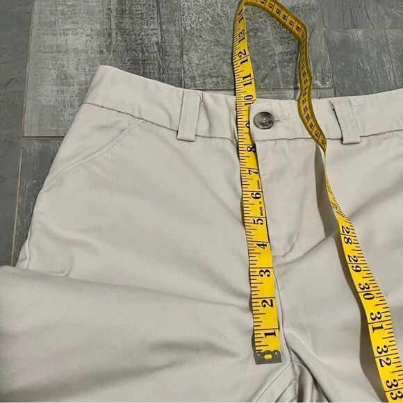 Dockers Women Nina Tan Pants Classic Fit Wrinkle Free Basic Kkakis Pant Sz 4 - Picture 4 of 7